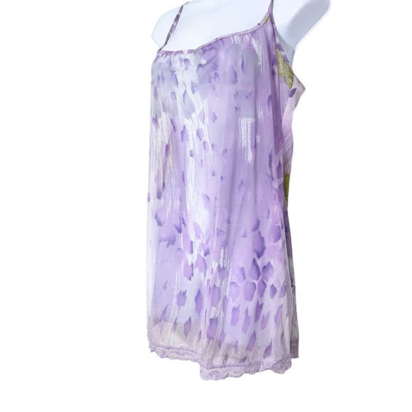 Victoria’s Secret Sheer Mini Slip Dress Y2K size L - Picture 4 of 7